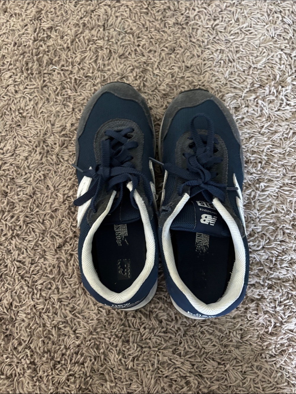 New Balance Navy women's 515 sneakers